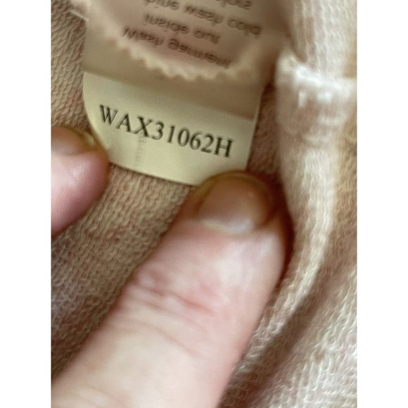 Calia Light Pink Effortless V-Neck V-Back Cutout Back Pullover S WAX31062H - Picture 5 of 8